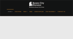 Desktop Screenshot of browncityelevator.com